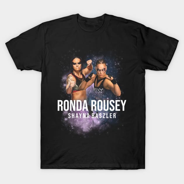 ronda x shayna T-Shirt by Garangone